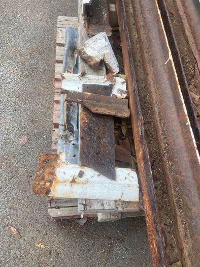 Original cast iron guttering