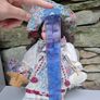 Leonardo Porcelain Doll Charlotte Vintage Floral Dress Image 7