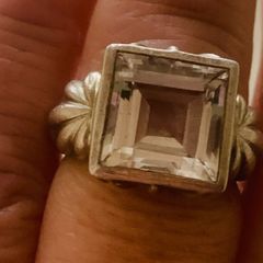 Silver Quartz Ring