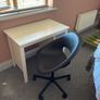 IKEA Desk and Swivel Chair Image 2