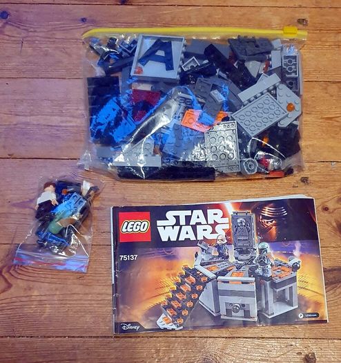 Lego Star Wars 75137: Carbon-Freezing Chamber (2016) 100% Complete (NO BOX)