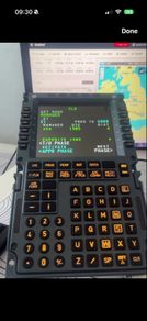 A320 MCDU for flight simulator