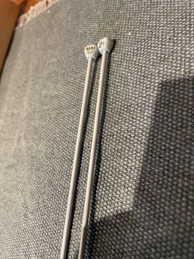 metal knitting needles selection