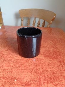 Black Ceramic Pot for Sale