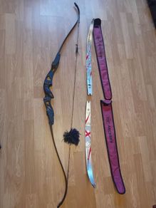 Recurve bow + 2 limb sets