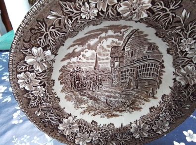 Royal Tudor Ware Coaching Taverns Collectors Bowl