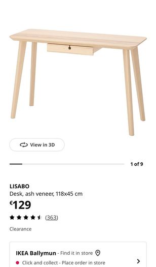 Ikea Lisabo Desk