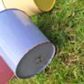 Set of 7 Colorful Hanging Metal Planters Image 6