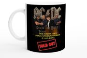Ac/dc Aviva Stadium Dublin 2015 Commemorative White 11oz Ceramic Mug