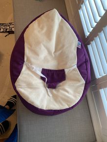 Baby Beanbag Seat for Infants, Lightweight Floor Seat, Excellent Condition