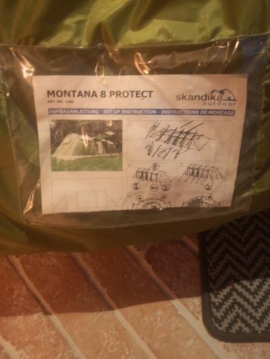 Sandika Montana Protect 8 man tent.