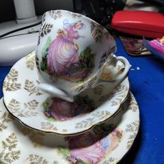 15 Piece Royal Stuart Crimlin Lady  China