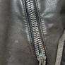 Vintage Heavy Leather Jacket (Size S) Image 2
