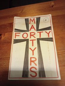 Forty Martyrs. Religion. A.