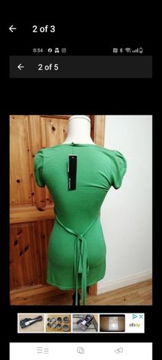 Ladies penny's green top new with tags