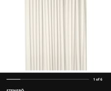 6x IKEA curtains