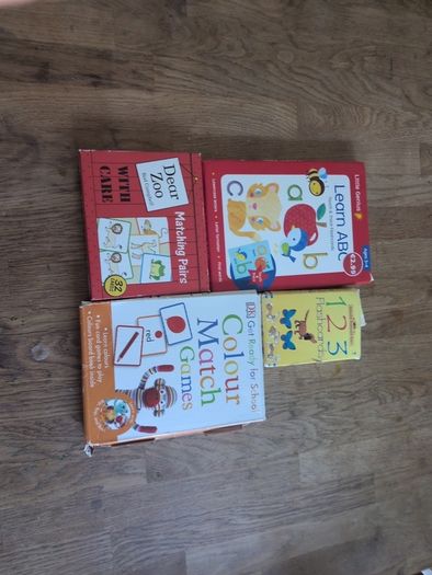 Pre School Educational Cards