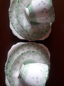 VINTAGE china trio's