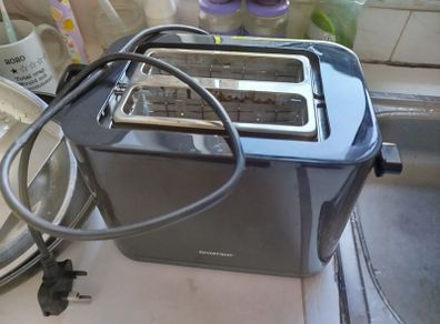 Silvercrest 2-Slice Toaster with Defrost & Reheat Functions