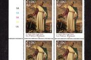 2009 Ireland St. Patrick`s Day Commemorative Stamp Plate Bock 1A1A1A1A1A Mint Never Hinged (MNH)
