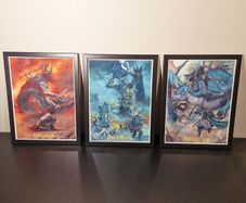 The Lord Of The Rings Trilogy - Framed Posters (30 x 40cm)