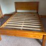 Solid Pine Double Bed For Sale Image 2