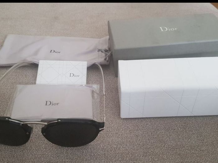 Genuine Christian Dior Grey Round Sunglasses CD RECLAT RMG 60