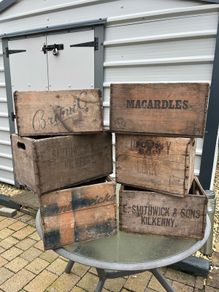 Vintage Timber Crates