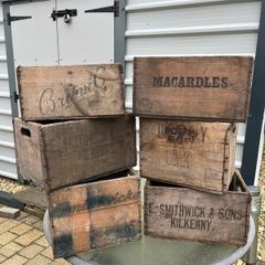 Vintage Timber Crates
