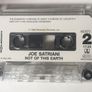 Joe Satriani [1988] Not Of This Earth (Cassette Tape Album) Image 4