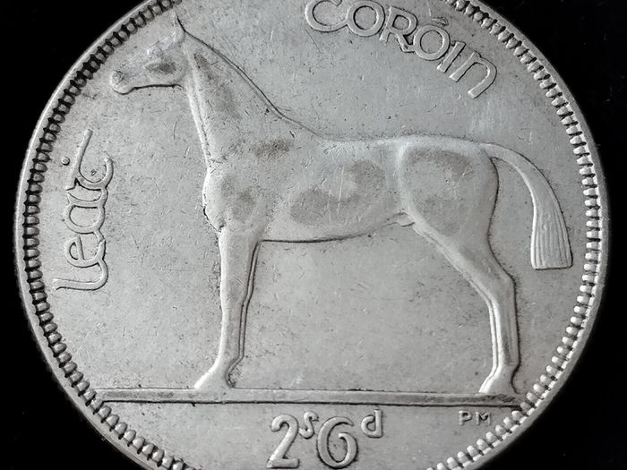 Ireland - 1933 - Half Crown - Silver - KM.8 - [2792]