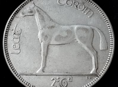 Ireland - 1933 - Half Crown - Silver - KM.8 - [2792]