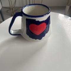 Vintage Hand Made Large Mug