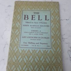 The Bell Edited by Sean O'Faolain volume is no 2 1944 November