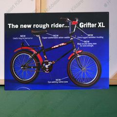 Raleigh Grifter tin metal sign classic bike metal sign