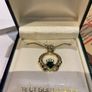 Gold claddagh necklace Image 2