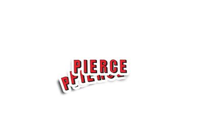 PIERCE Pierce's Foundry Wexford Glossy Stickers 2-Pack