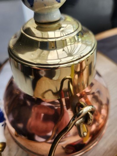 vintage brass and copper