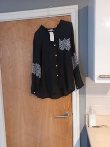 Choklate By B&D Design Blouse.   S. Freesize.   B.N.W.T.
