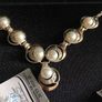 Sterling  silver and 9K gold, fresh water pearls set Image 3