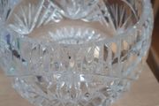 Cutglass sugar bowl