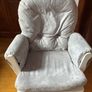 Nursery rocking chair. Babylo Brompton Glider & Footstool Image 2