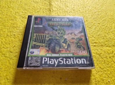 Army Men Lock N Load  PlayStation1 Ps1 PlayStation2 ps2 games Original