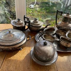 Antique silverware