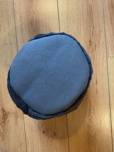 Small fluffy storage basket