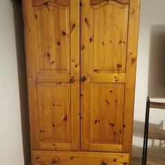 Solid Wood Bedroom Wardrobe