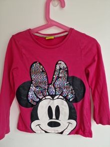 Girls 5-6yrs DISNEY sequin top