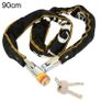 Universal Safe Metal Anti-Theft Outdoor Bike Chain Lock Security Reinforced Cycling Chain Lock Bicycle Ebikes Escooters & Multi Use(wholesale / Retail) Image 3