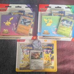 Pokemon 30th Anniversary packs