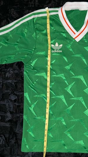 REPUBLIC OF IRELAND adidas home football jersey shirt 1990 - 1992 original NO SPONSOR World Cup Italia 90